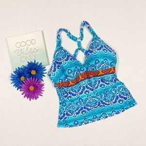 La Blanca Tankini Top Size 16